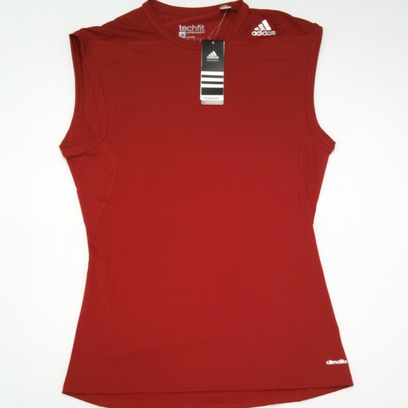 adidas sleeveless compression shirt